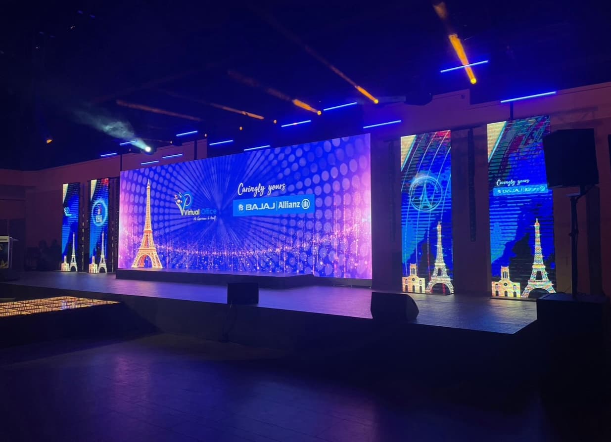 Offrez une expérience immersive à vos clients grâce à la location de murs led